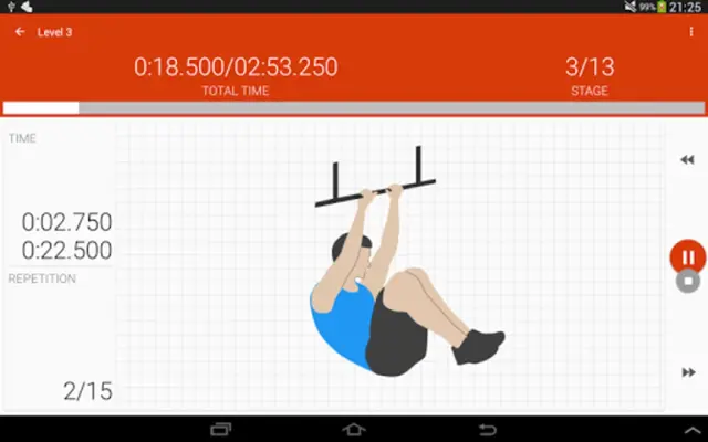 Abs workout ABS II - lose fat android App screenshot 0